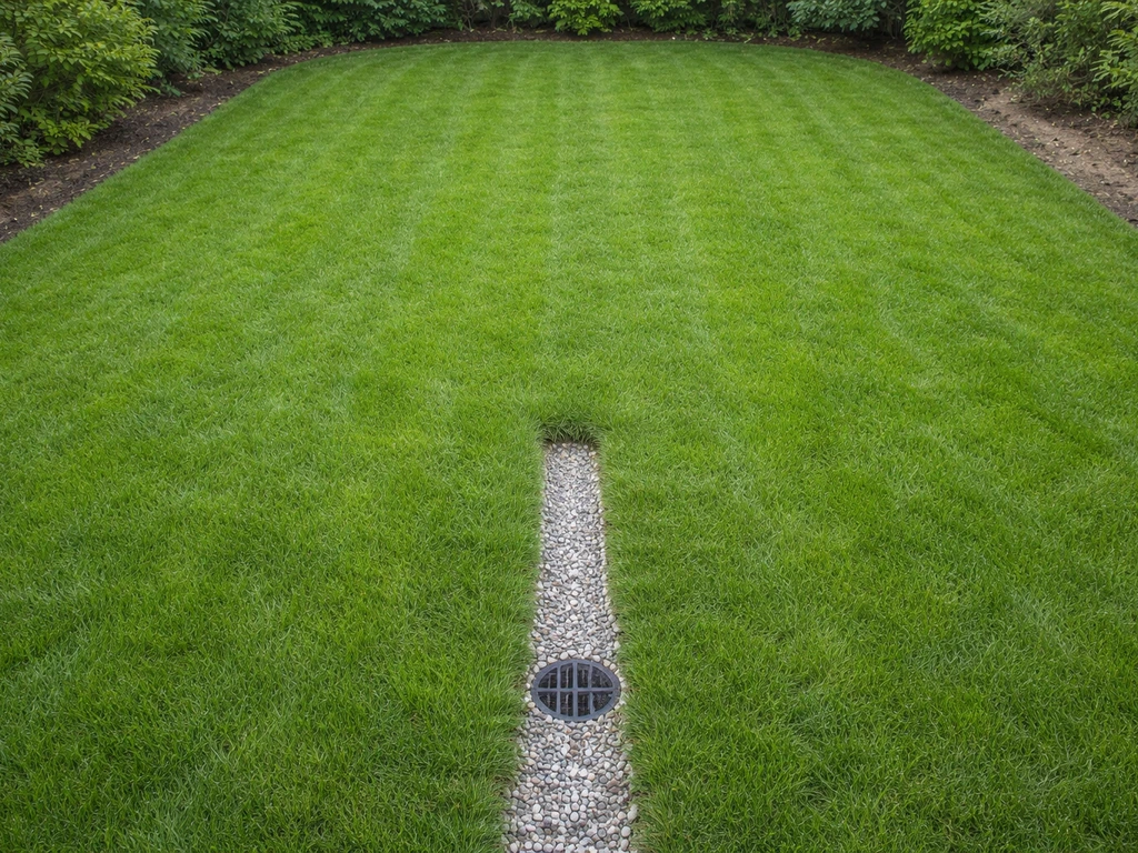 gazon drainage