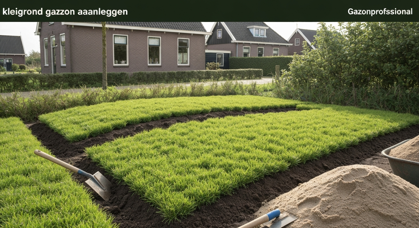 gazon aanleggen op kleigrond